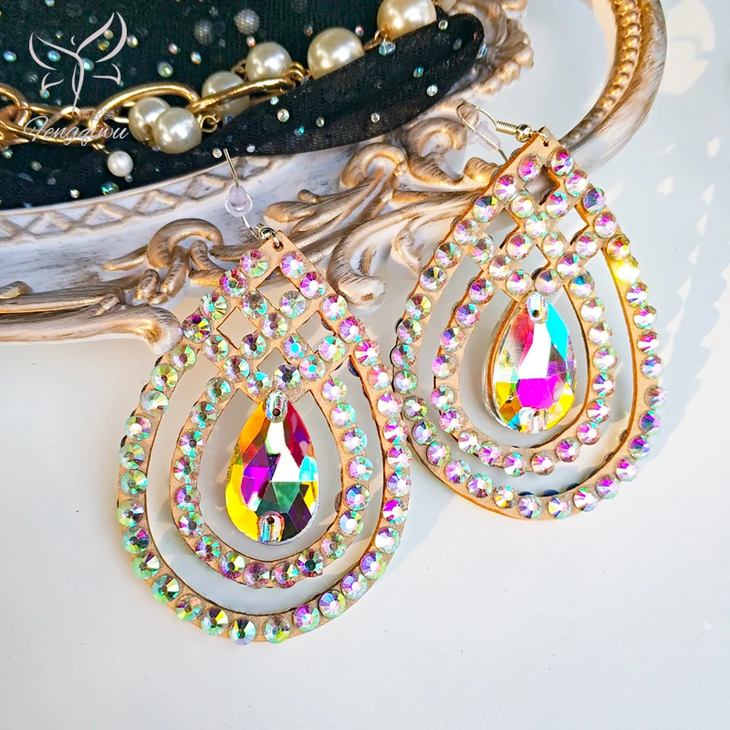 Women Accessories India - ベリーダンスイヤリング,女性用,女の子用アクセサリー,合板ジュエリー,ダンス,子供用アクセサリー,bellydancing