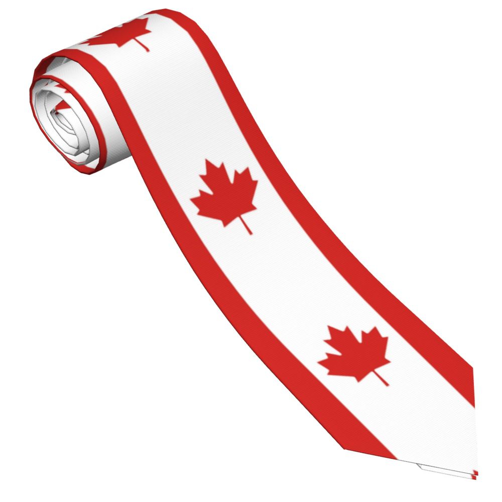 Women'S Accessories Canada - 男性用ポリエステルネックTシャツ,8 cm,ユニセックス,旗,自由奔放に生きるスタイル,シャツアクセサリー,クラシック,結婚式,バスルーム