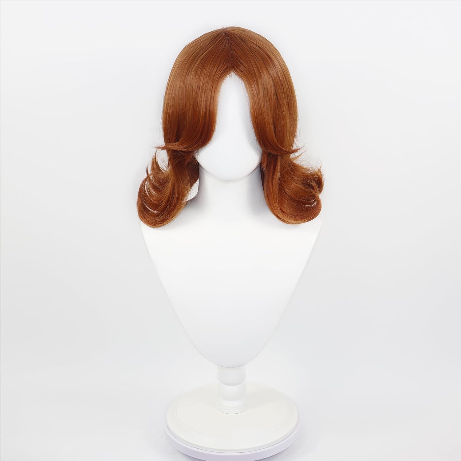 Women'S Accessories In The 70S - ゲームスーパープリンセスデイジーウィッグ ショートフリップブラウンレッドプリンセスウィッグ 60年代70年代レトロアニメコスプレヘア 女性用 ハロウィンパーティーコスチューム