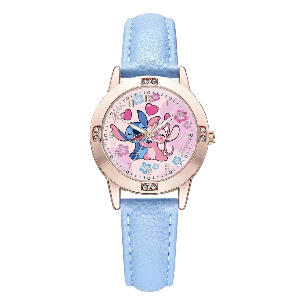 ディズニー スティッチ クォーツ腕時計 かわいいカップルスタ - Women'S Accessories To Wear With Watch のレビューと価格