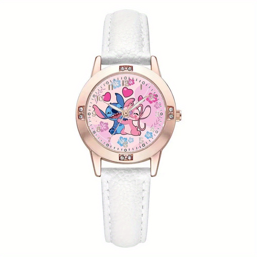 ディズニー スティッチ クォーツ腕時計 かわいいカップルスタ - Women'S Accessories To Wear With Watch のレビューと価格