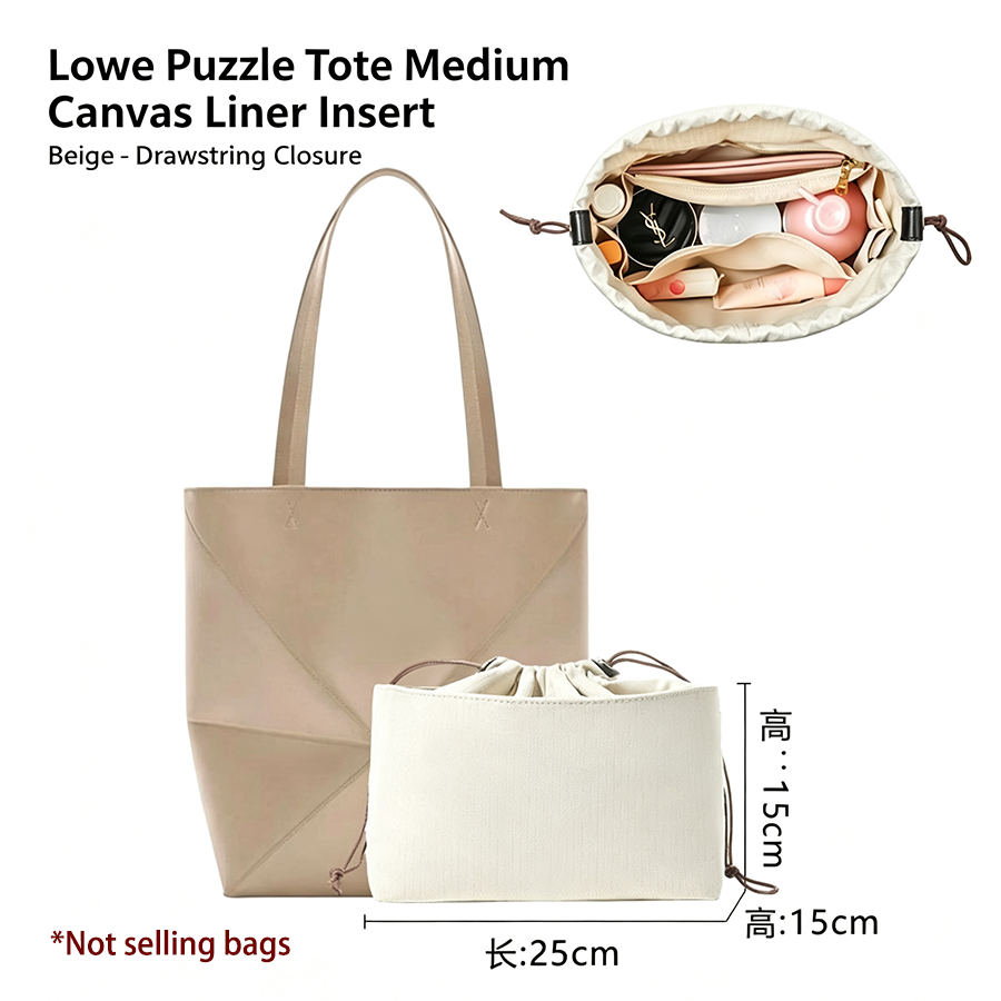ジッパーフェルトバッグオーガナイザーインサート ロエベトート - Women'S Accessories Purse のレビューと価格