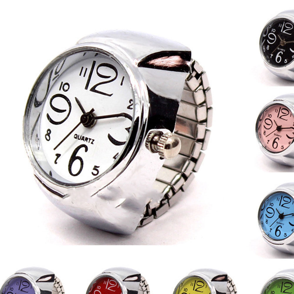 2個セット カップルリングウォッチ ミニフィンガーウォッチ  - Women'S Accessories To Wear With Watch のレビューと価格