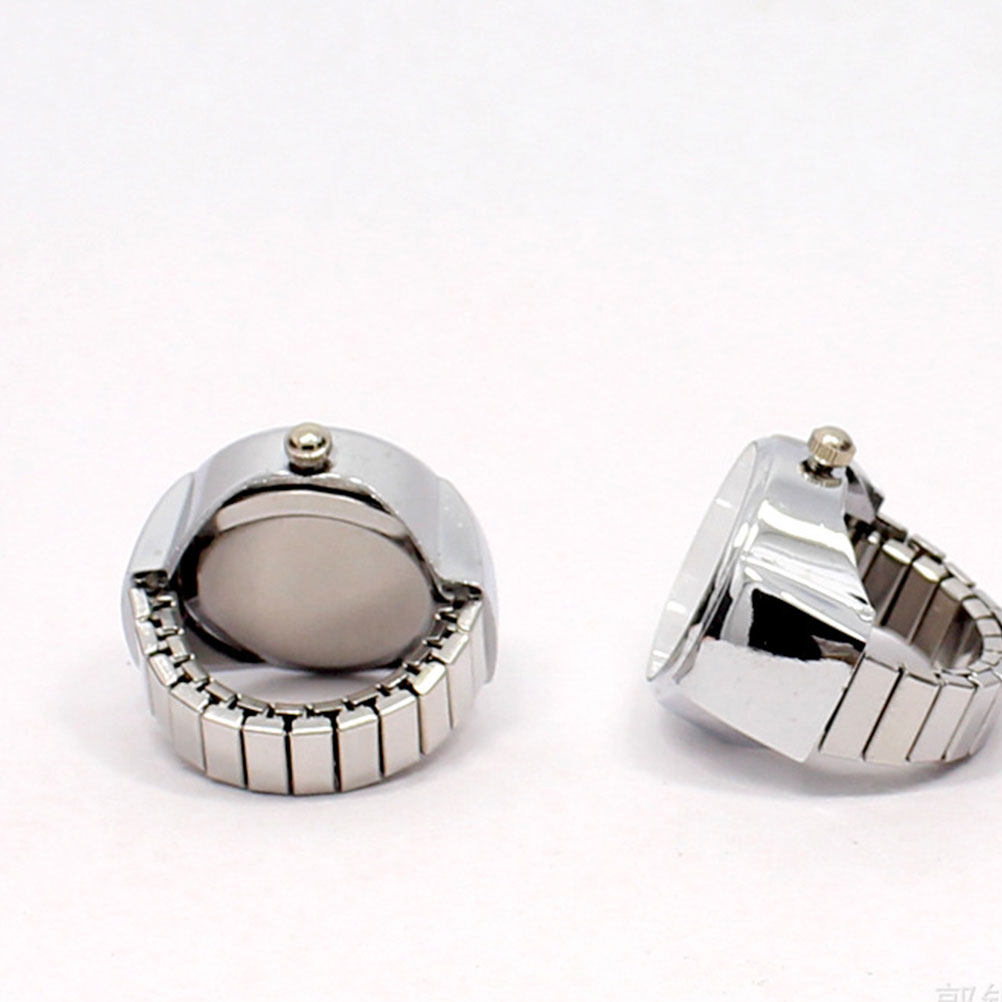 2個セット カップルリングウォッチ ミニフィンガーウォッチ  - Women'S Accessories To Wear With Watch のレビューと価格