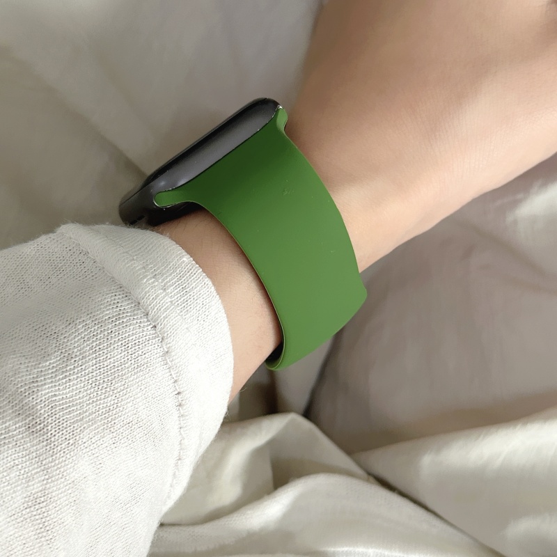 低刺激性ソフトシリコン製アップルウォッチバンド シリーズ11 - Women'S Accessories To Wear With Watch のレビューと価格
