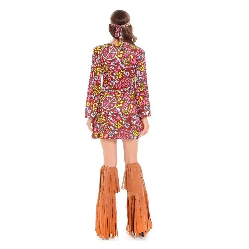 女性 60 年代 70 年代ヴィンテージヒッピーディスコ衣装 - Women'S Accessories In The 70S のレビューと価格