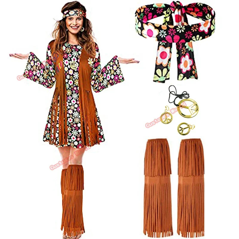 2026 平和愛女性パーティー 60 年代 70 年代ステー - Women'S Accessories In The 70S のレビューと価格