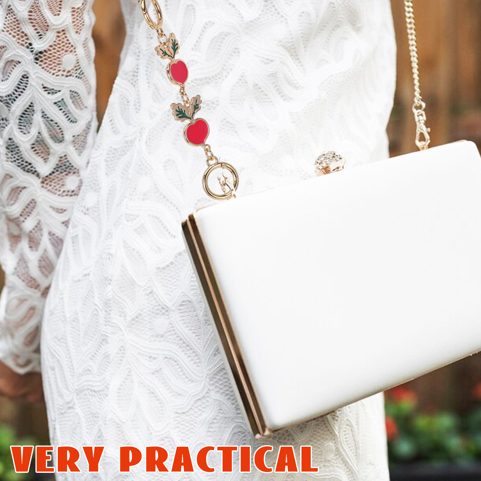 財布ストラップエクステンダーチェーン亜鉛合金防錆バッグ延長チ - Women'S Accessories Purse のレビューと価格