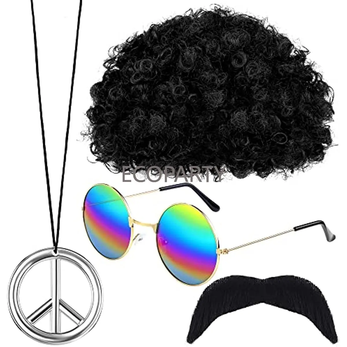ヒッピー コスチューム アクセサリー 70 年代 ドレス コ - Women'S Accessories In The 70S のレビューと価格