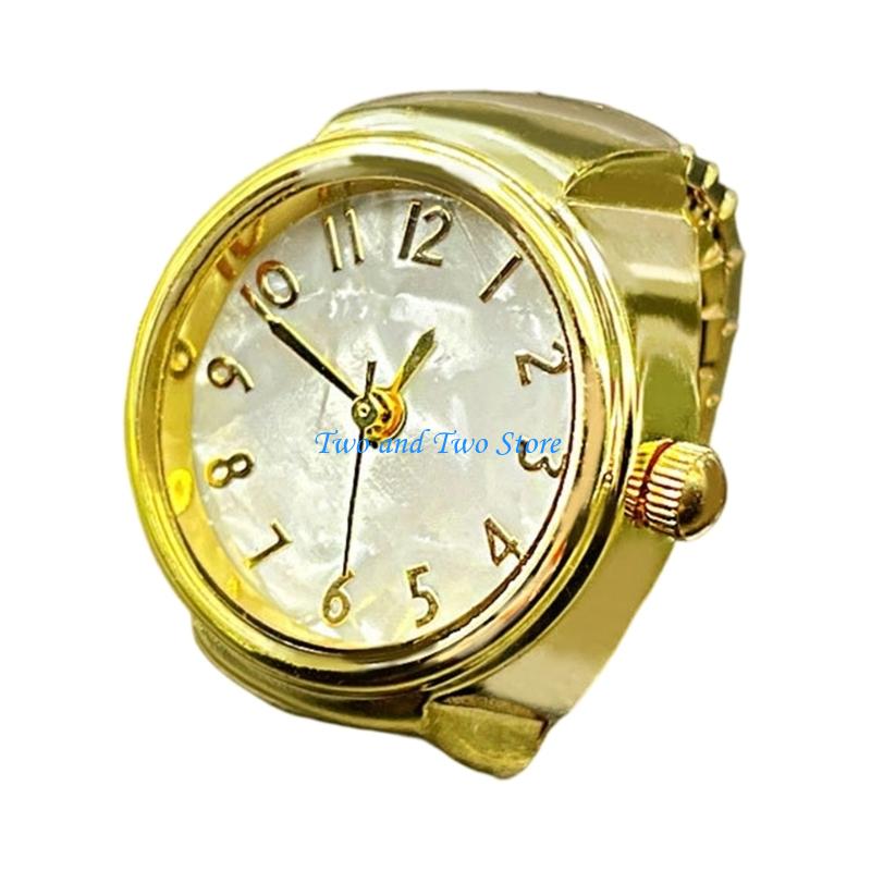 HX6F ファッションリングウォッチ、ラウンドダイヤル付き、 - Women'S Accessories To Wear With Watch のレビューと価格