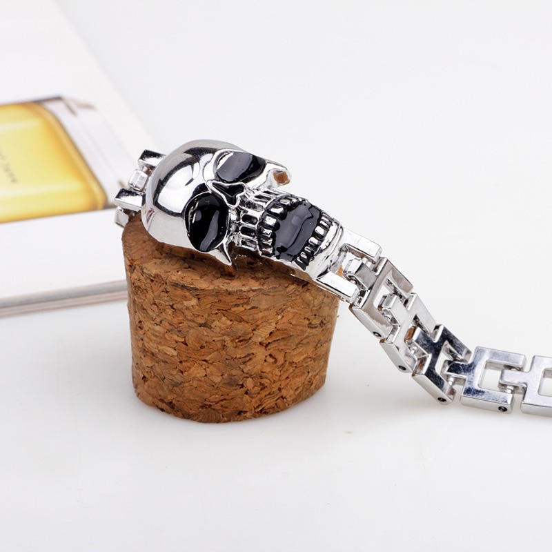 スカルチタン鋼ブレスレットオイルドリップバングル時計バックル - Women'S Accessories To Wear With Watch のレビューと価格