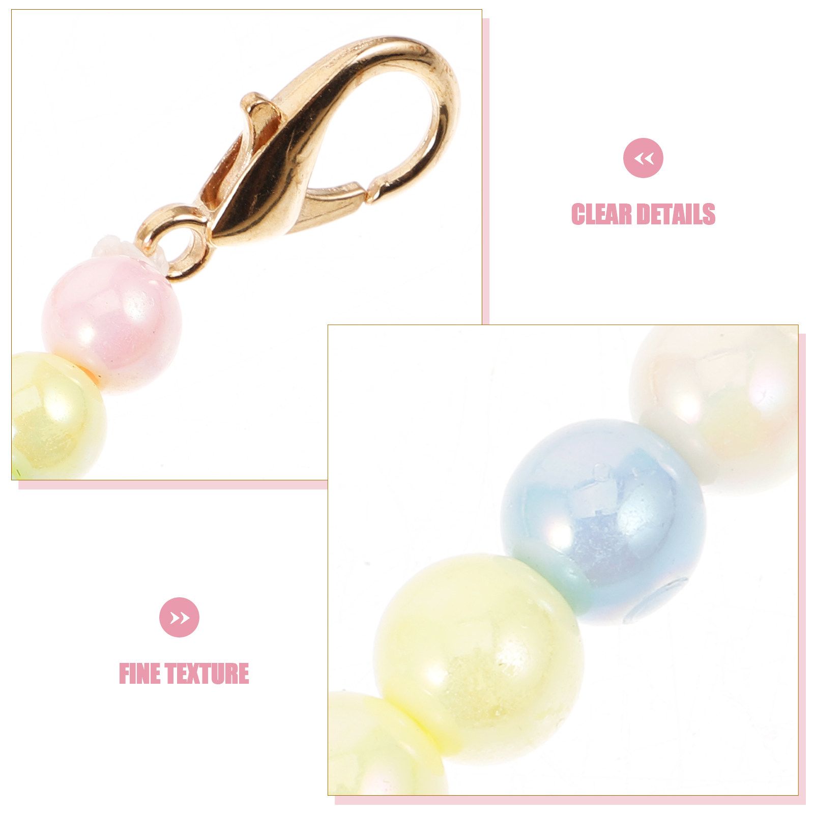 滑らかな硬質プラスチック製バッグチェーン、サイドバックル付き - Women'S Accessories Purse のレビューと価格