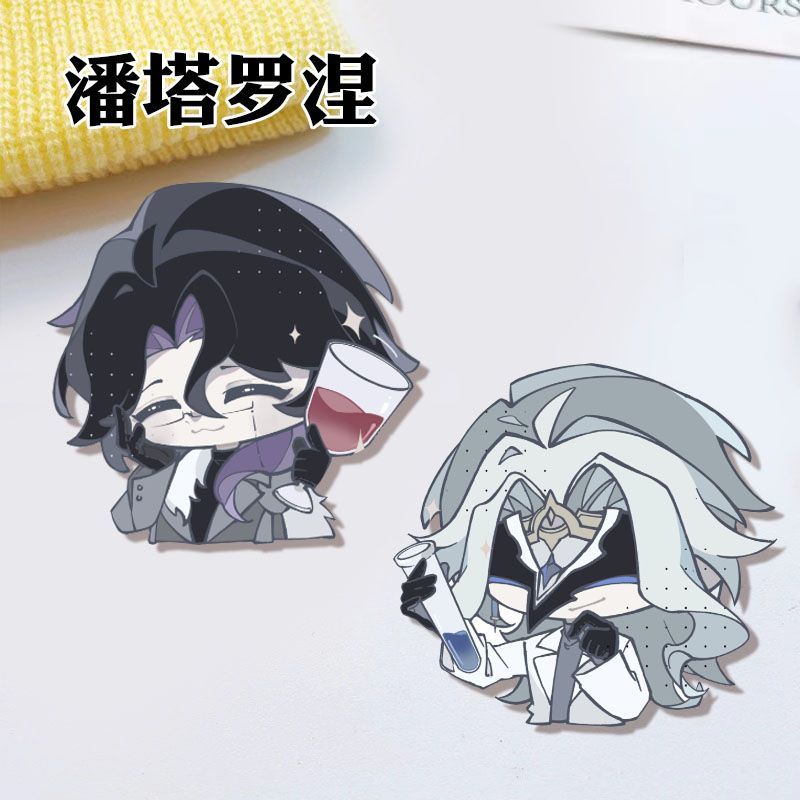 原神インパクトドットーレパンタローネアニメゲームアクリルブロ - Women'S Accessories For Suit のレビューと価格