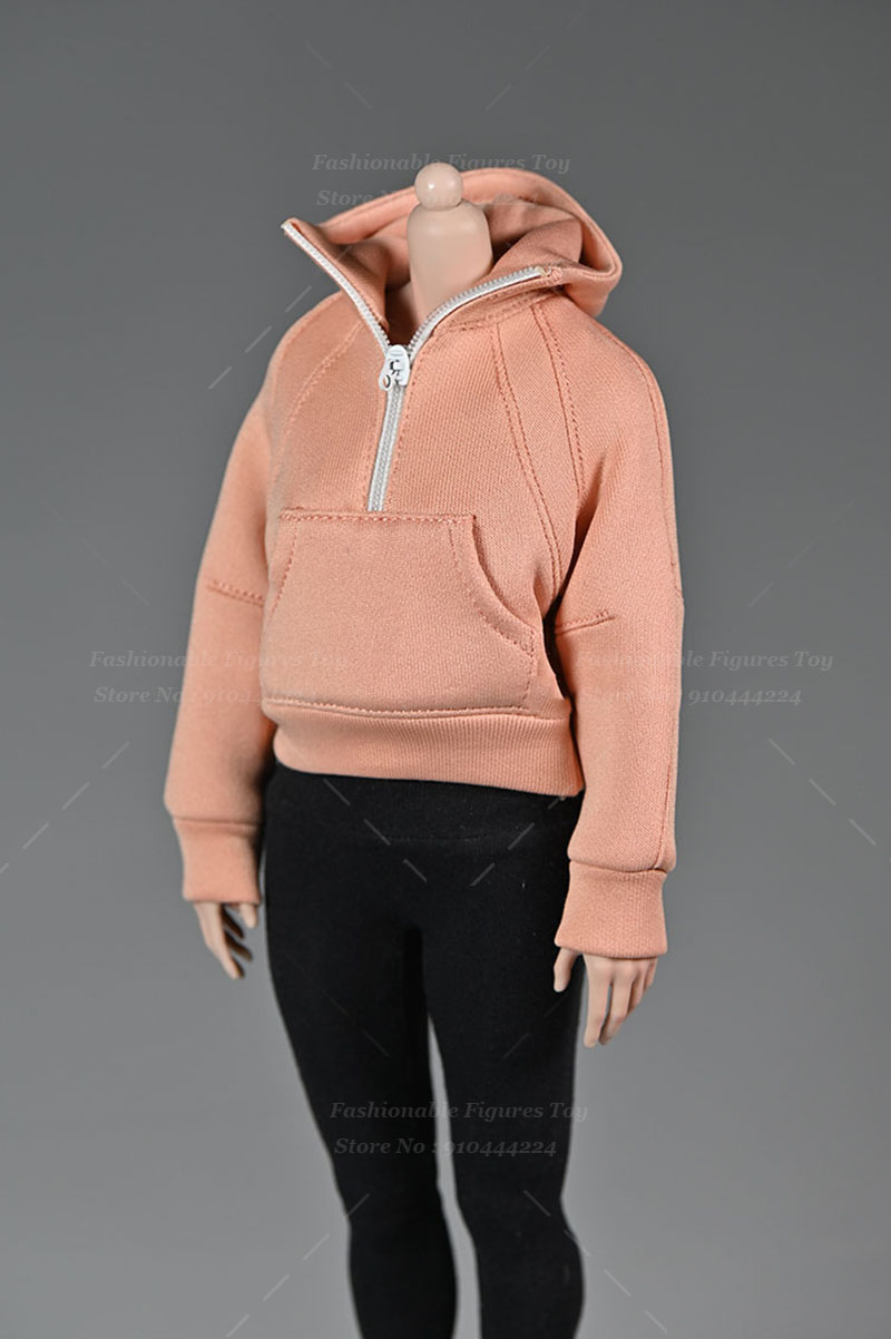 1/6 女性兵士プルオーバーショート長袖ハーフジッパーパーカ - Women'S Accessories Flannels のレビューと価格