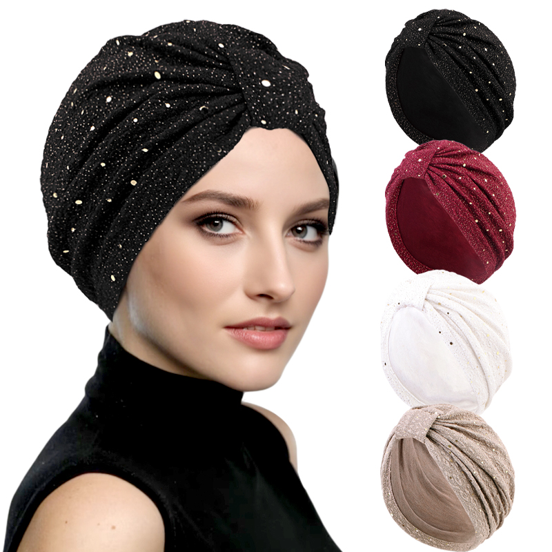 イスラム教徒の女性の結び目ターバン,スカーフ,ツイストノット - Women Accessories India のレビューと価格